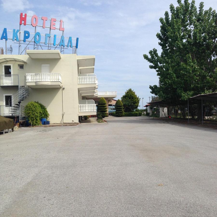 Hotel Akrogiali Korinósz Kültér fotó